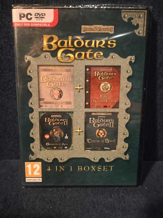 Baldur's Gate 4 in 1 Boxset PC nowa zafoliowana