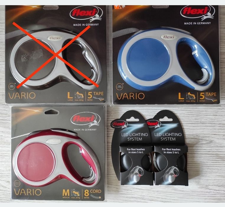 Рулетка поводок фонарик Flexi Comfort Classic Furminator фурминатор