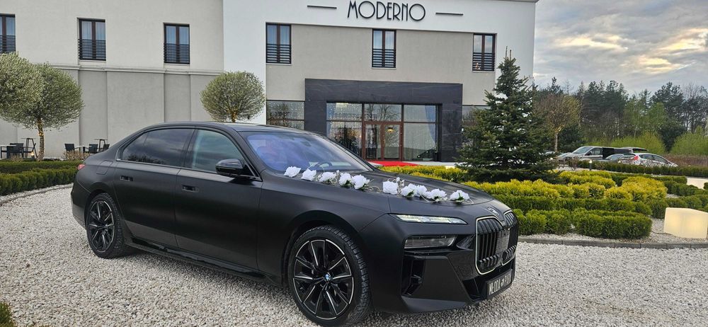Auto Samochód do Ślubu Wesele BMW 7