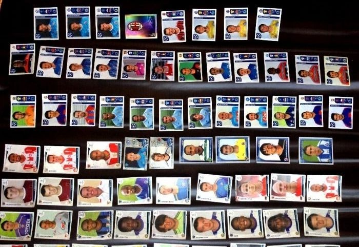 Наклейка футбольная Panini.