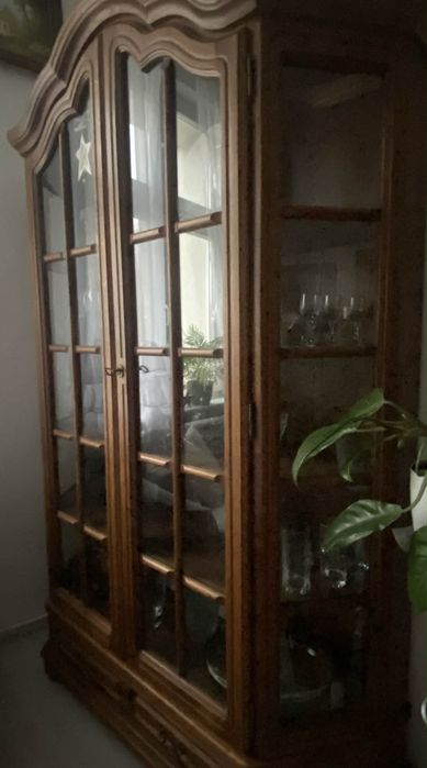 Unikatowa witryna, kredens, regał.