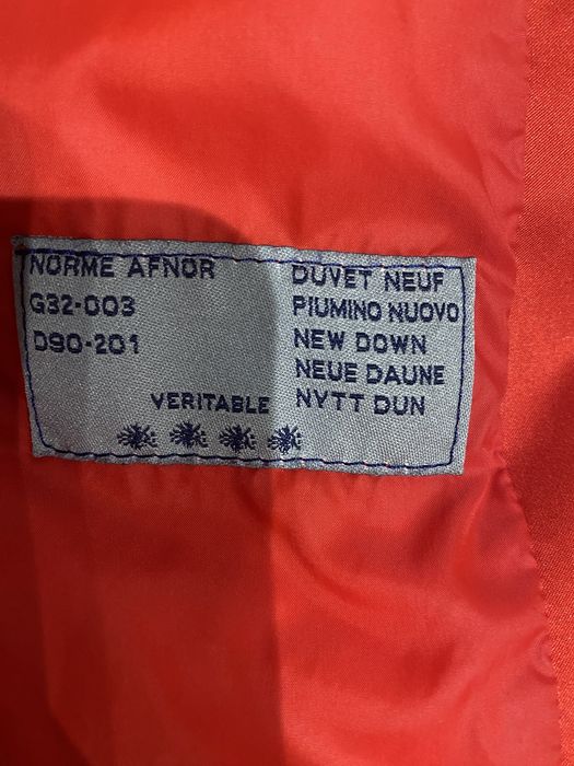 Kurtka puchowa Moncler vintage