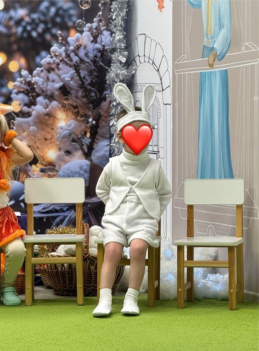 Новорічний костюм зайчика 98-104