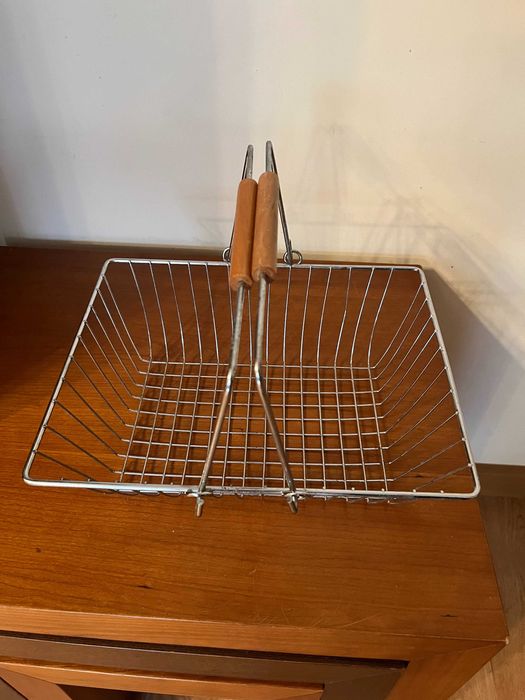 Cozinha - Carro Despensa - Aço inoxidável com 4 Cestas