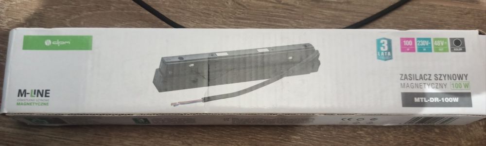 Zasilacz szynowy magnetyczny MTL-DR-100W