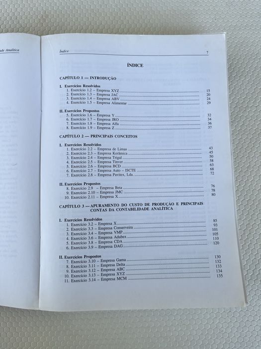 Contabilidade Analítica - Casos Práticos