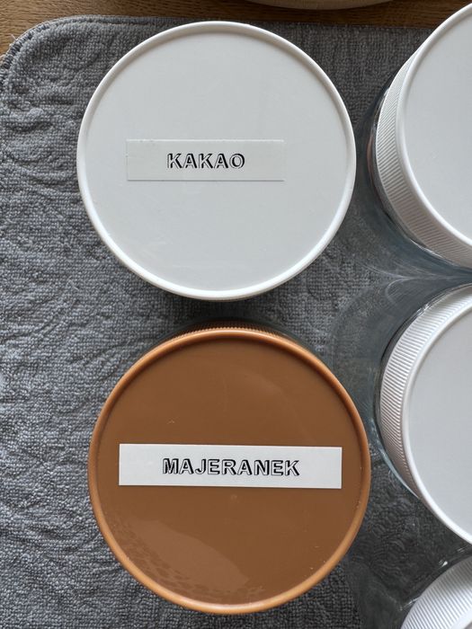 Słoiki szklane do przechowywania żywności