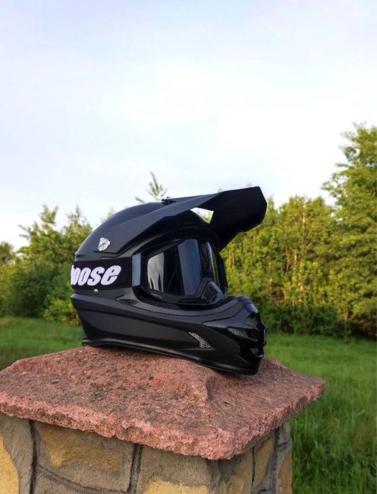Мотошолом, шлем для мотоцикла, мотоекіп, шолом, кроссовий, кросовий