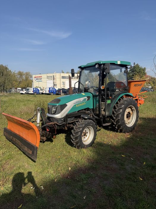Ciagnik Arbos zestaw plug rosiewacz