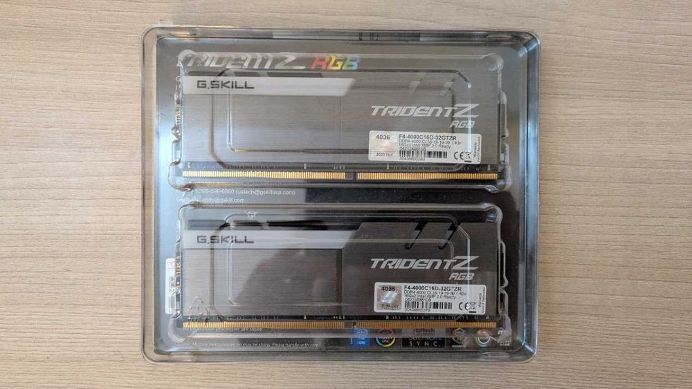 gskill trident z ddr4 2x16gb - Купить электронику - Цены на OLX.ua
