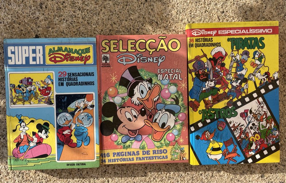 Livros vintage banda desenhada Disney