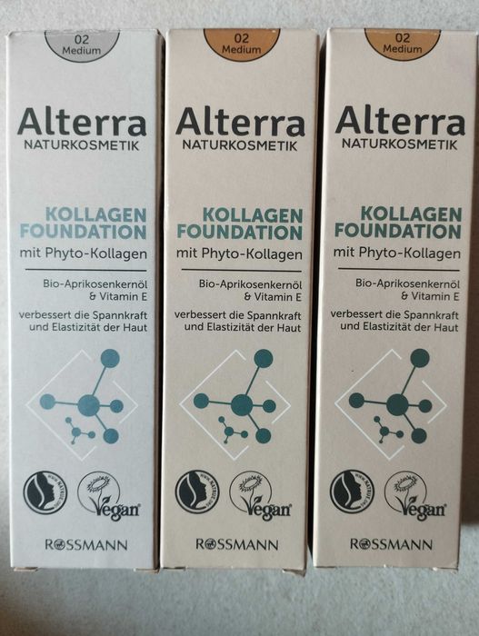 Alterra podkład medium 3x30ml