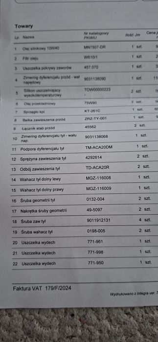Toyota rav4 2.0 benzyna 150KM 4x4