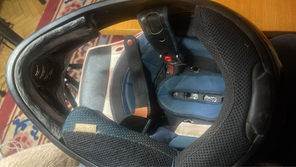 Мотошлем кроссовий Arai p.M карбон