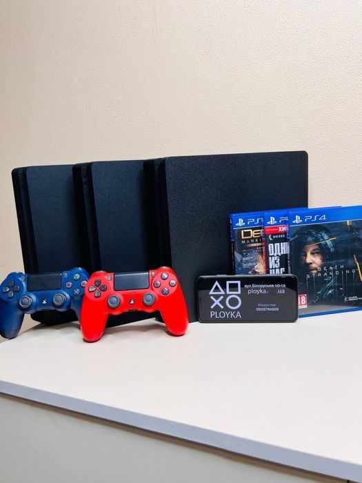 Магазин PS 4 Slim 500 gb +100 ігор