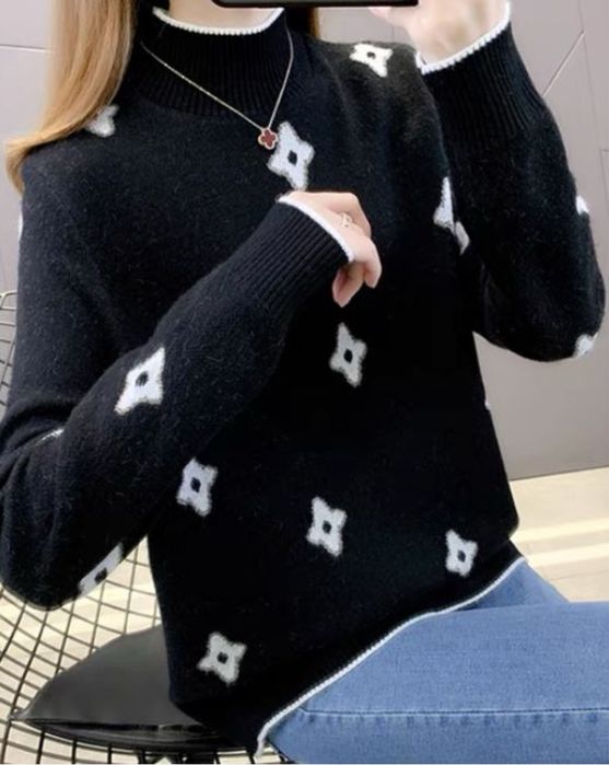 Джемпер горловина стійка