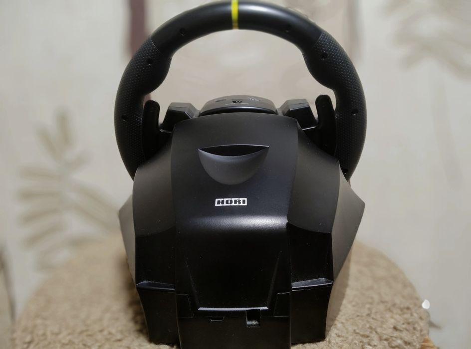 Бездротове кермо Hori Wireless Racing Wheel Apex для PS5 / PS4 / PC (SPF-022U) • Стан Нового!