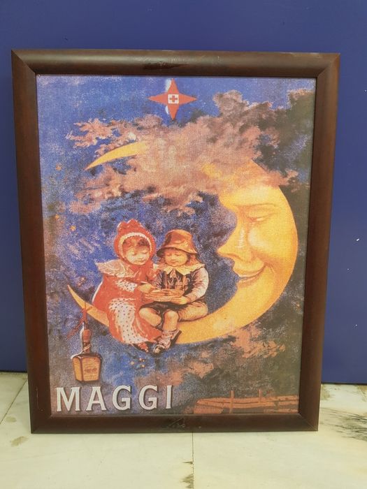 Quadros MAGGI VINTAGE - com moldura madeira maciça