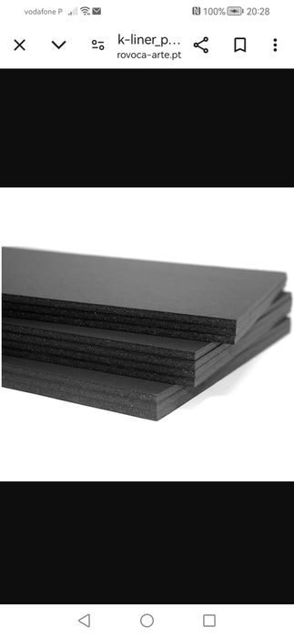 Foam board / K-line / cartão pluma