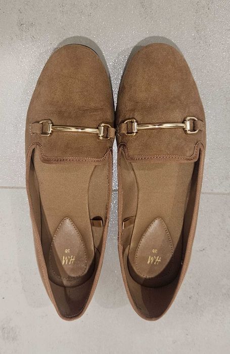 Mokasyny damskie lordsy półbuty H&M r. 38
