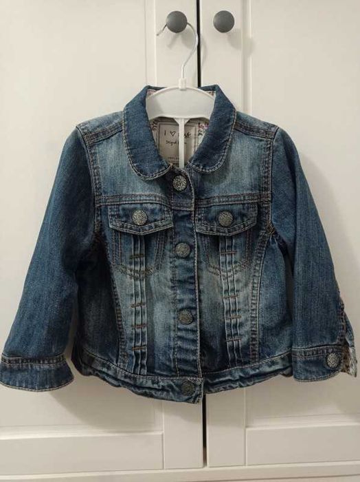 Kurtka jeansowa Next r.80-86
