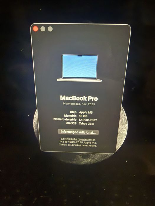 Macbook Pro 14” M3 16Gb 512gb