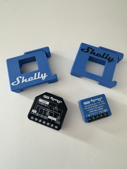 Suporte Shelly para calha Din