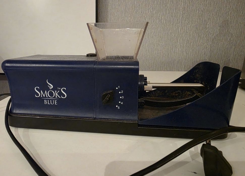 Elektryczna maszynka nabijarka Smoks Blue