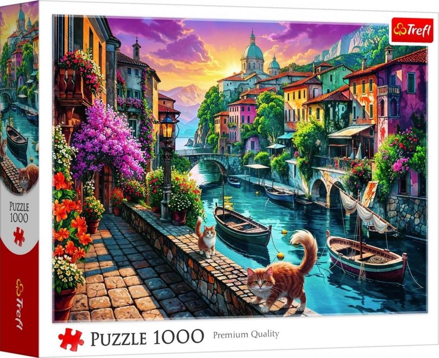 Puzzle 1000 Włoskie wakacje TREFL ,259x45 mm