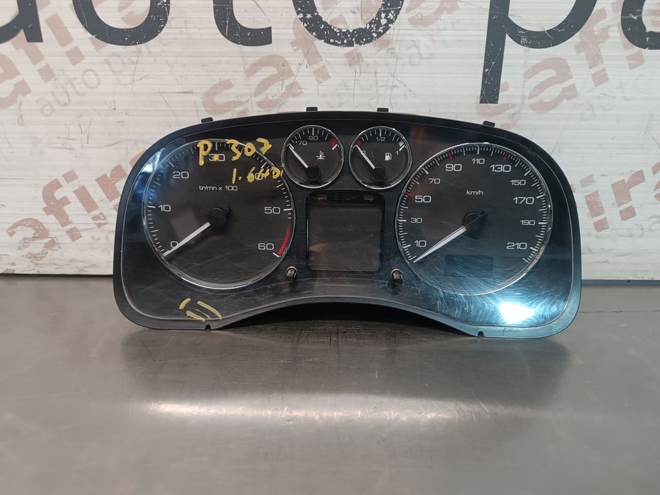 Quadrante / Painel de Instrumentos PEUGEOT 307 9HZ (DV6TED4) - 9654485280