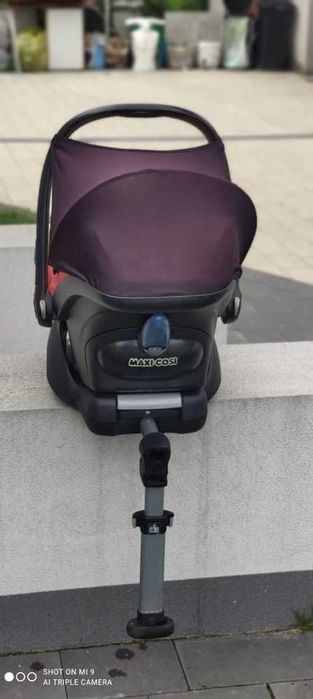 Maxi Cosi + baza CabrioFix EasyFix ISOFIX 0-13 kg mega wygoda ;-)