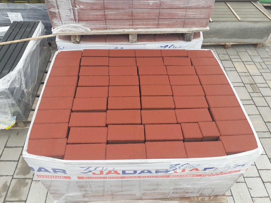 Kostka Brukowa Holland 4 cm Bordowy Prostokąt Jadar Promocja