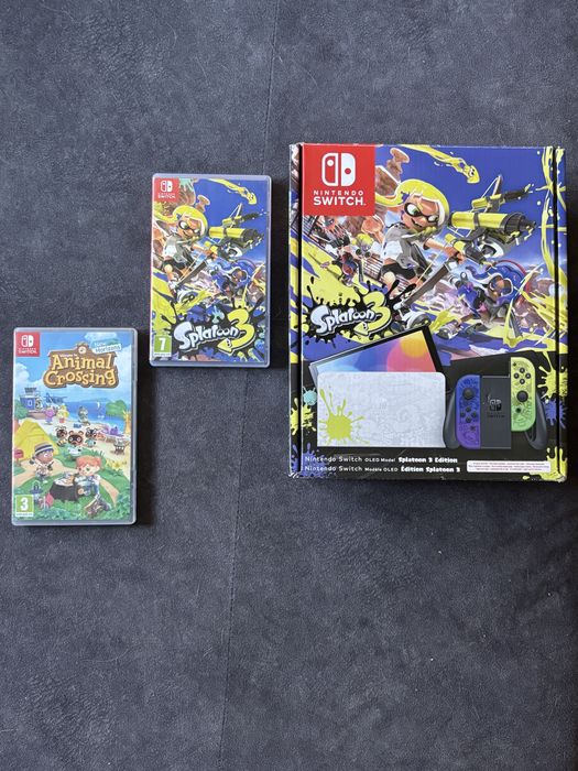 Nintendo Switch Oled Splatoon 3 Edition