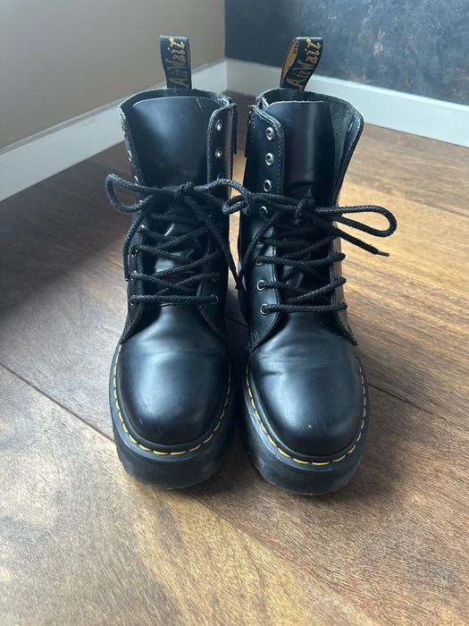 Botas Dr. Marten Jadon Smooth Leather Platform