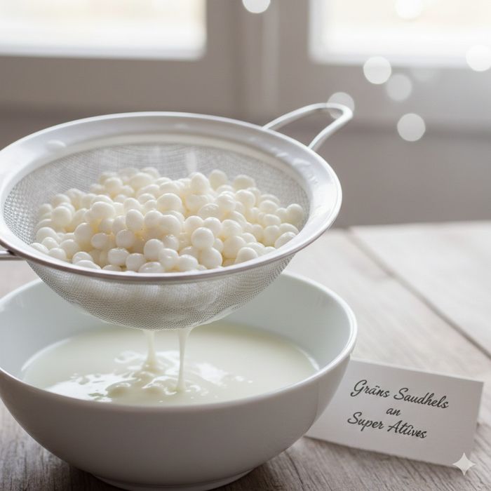 KEFIR de leite. (Probiótico)