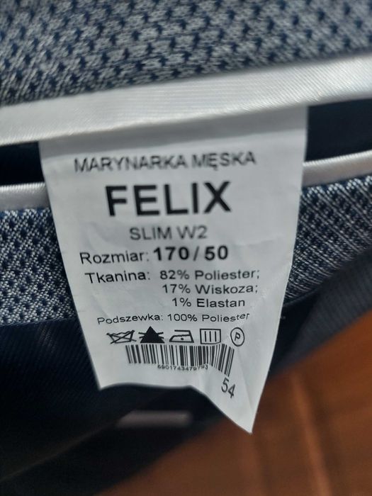 Kubenz marynarka męska  170/50