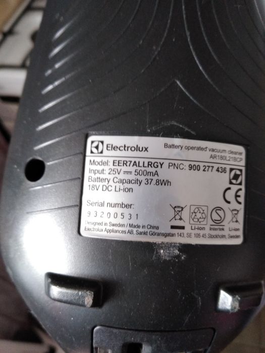 Odkurzacz Electrolux Ergorapido