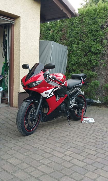 Yamaha r6 RJ09 2007r Chojnice • OLX.pl