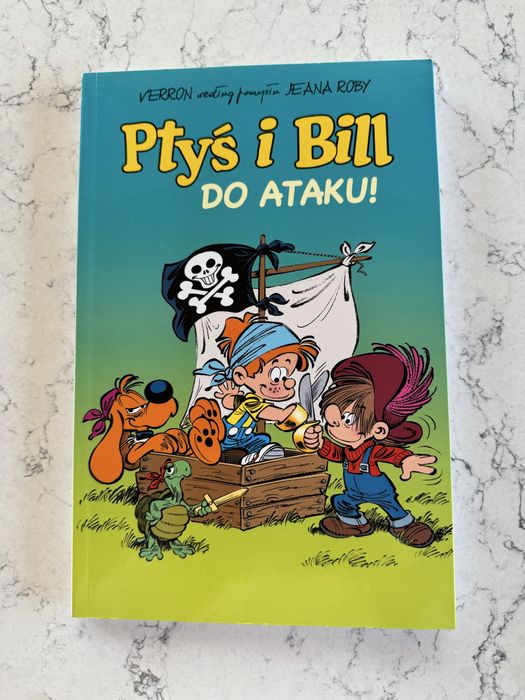 Nowy komiks Ptyś i Bill Do ataku!
