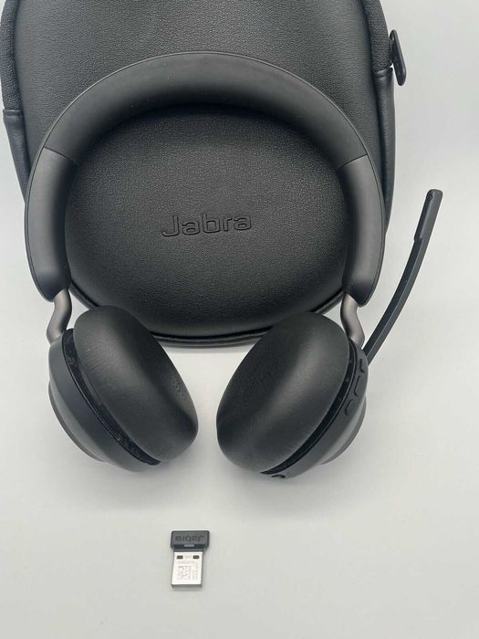 Навушники Jabra Evolve2 65 з док станцією гаринута как новая
