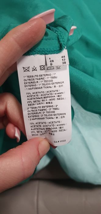 Sukienka jedwabna Pinko nowa oryginalna L
