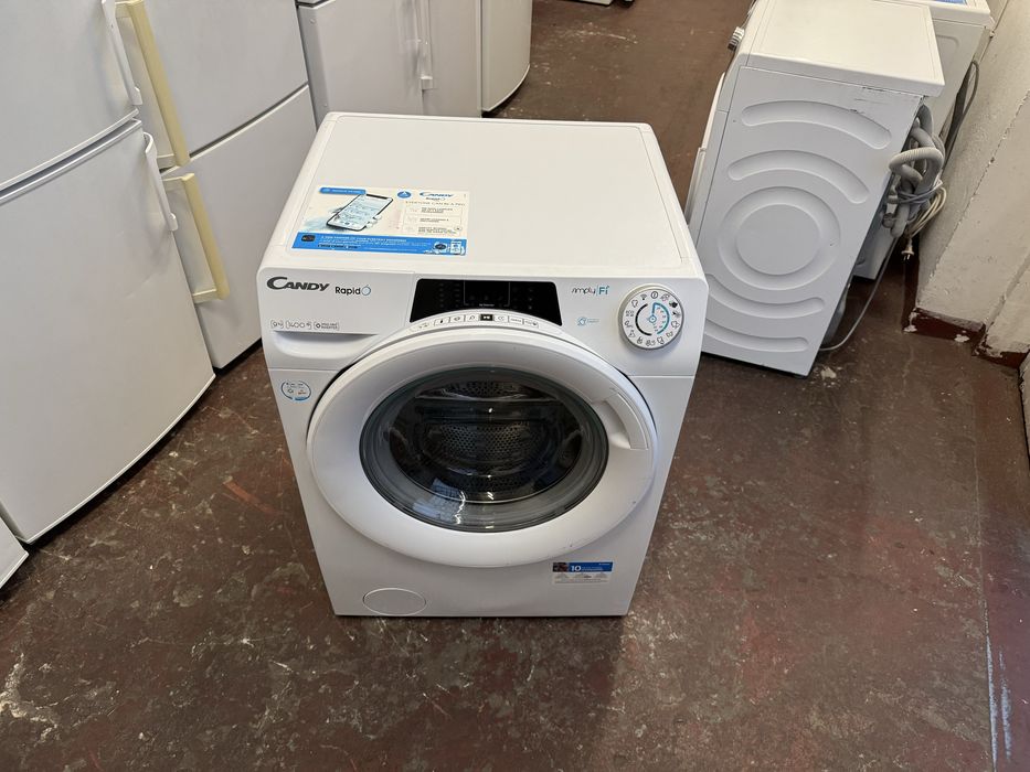 Pralka Candy RapidO Pro 9kg. 1400obr. Wi Fi. A+++Gwarancja. Transport