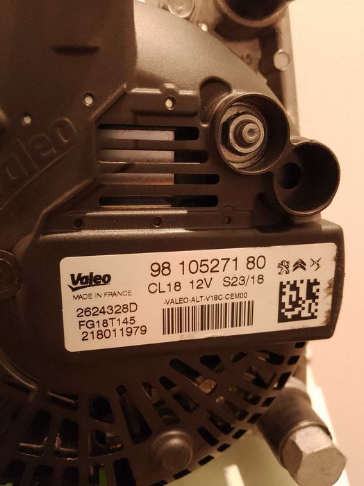 Alternator Citroen Berlingo II C3 C4 C5 DS4 DS5 Jumpy HDi po 2010 roku