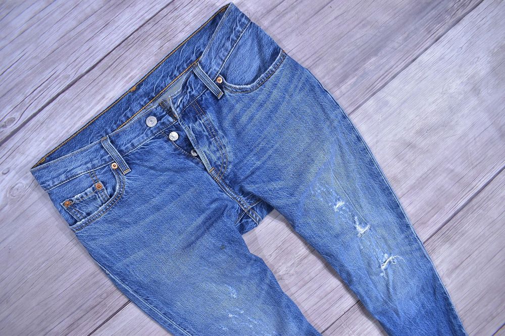 Levis 501 Ct Jeansy Damskie Boyfriendy W24 L34