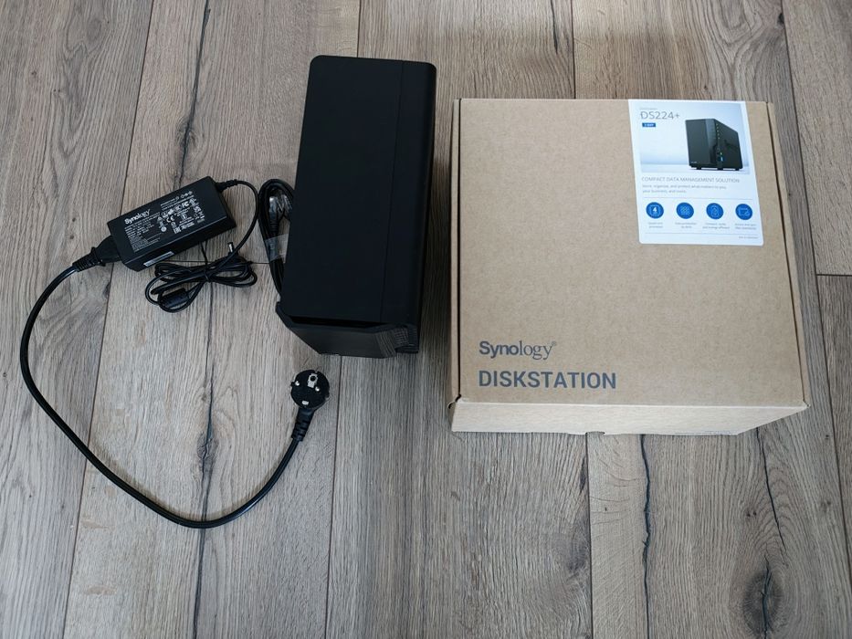 Synology DiskStation DS224+ – 2-zatokowy NAS, stan idealny