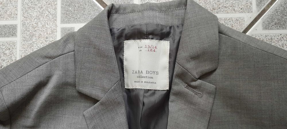 Garnitur , ubranie wizytowe ZARA rozm. 164  SLIM + GRATISY