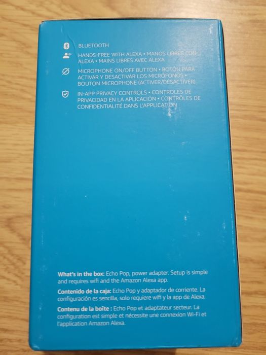 Колонка Amazon  echo pop від alexa