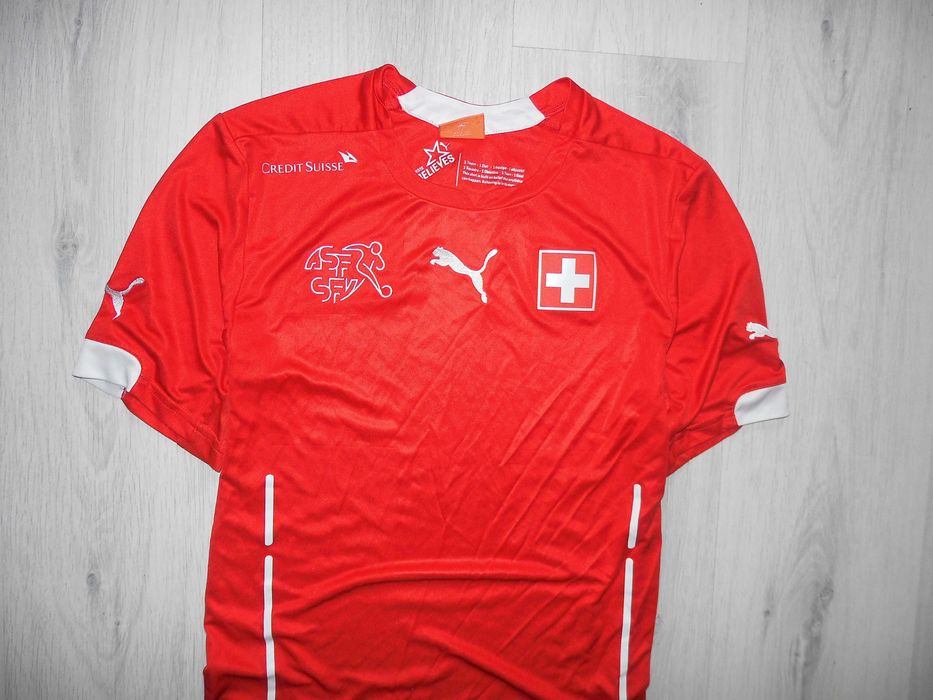 Szwajcaria Puma Koszulka Reprezentacji Piłkarska S