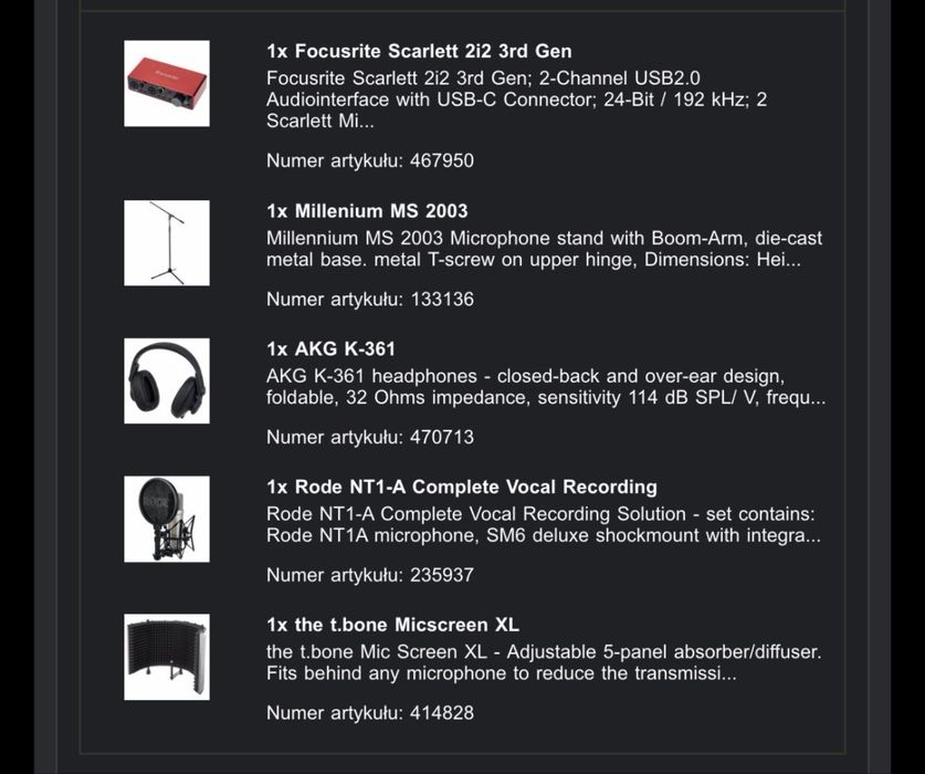 the t.bone Micscreen XL