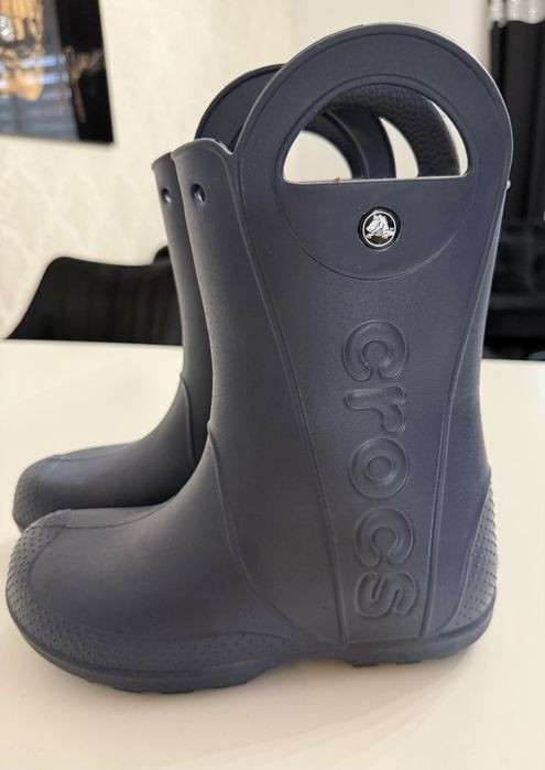 Kalosze -Gumowce lekkie Crocs Rain dziecięce J 3 /34-35